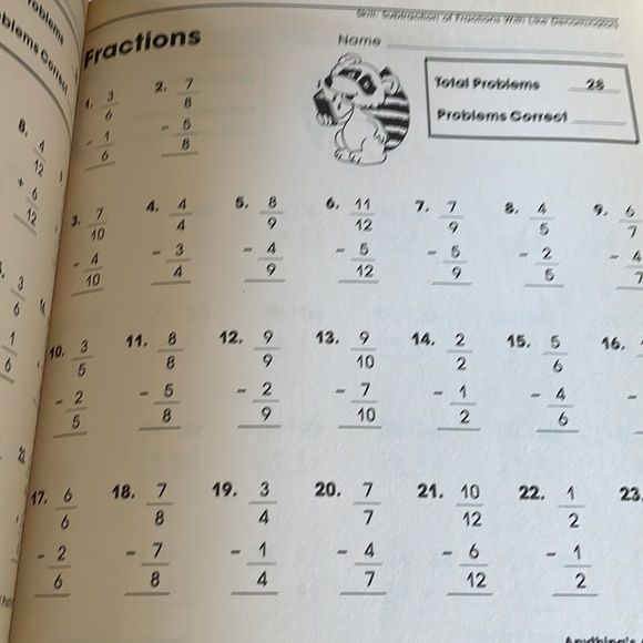 Math Practice for Grades 3-4 - Picture 6 of 7